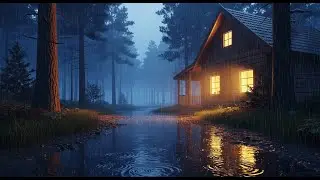 Best Rain in the Forest at Night 🌲 Perfect Nature Sounds for Deep Sleep & Relaxation | Deep Rest