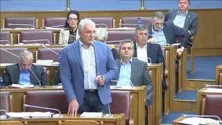 Andrija Mandić o naknadama za majke, Skup&scaron;tina CG, 26.12.2017.