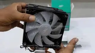 DEEPCOOL GAMMAXX 400 PRO CPU Cooler 4 Heatpipes 120mm PWM LED Fan | CLICK SMART STORE #kozhikode