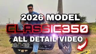 2026 Royal Enfield Classic 350 Full Detailed Review | Better Than Ever? 🔥 #classic350 #stealthblack 