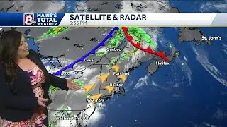 Your  holiday weekend forecast starts with a split day Saturday