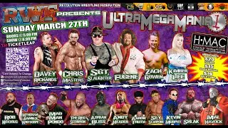 Revolution Wrestling Federation Presents UltraMegaMania 1 Commercial