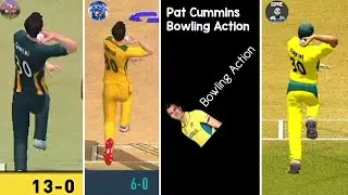 Pat Cummins Real Bowling Action 😎🔥 𝙍𝙘𝙎𝙬𝙞𝙥𝙚 | 𝙍𝙘24 | 𝙂𝙘5