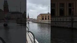 Copenhagen River Denmark🇩🇰 | #river #denmark #shorts