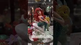 $18,000 Little Mermaid figurine at Disneyland 🧜&zwj;♀️#shorts