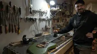 Ancoats Guitars building process