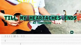 Till My Heartaches Ends - KZ Tandingan - Fingerstyle Guitar (Tabs) Chords