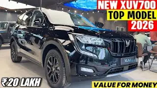 2026 New Mahindra XUV 700 AX7 Black Top Variant DETAILED Review With On Road Price