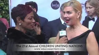 Well Connected Tv - Dawsolene - Sarah J Halstead - The 21st Annual Children Uniting Nations Oscars