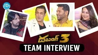 Dabangg 3 Team Full Interview | Salman Khan | Sonakshi Sinha | Prabhu Deva | Sudeep