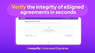 Leegality Verifier API | Animated Explainer