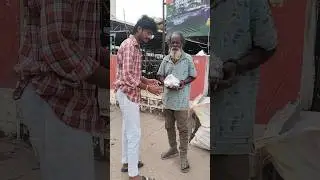 we donated food for poor peoples🥺|Srinu paravasthu #trending #food #donation #warangal #poorpeople