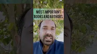 Most Important Books and Authors #shorts #booksandauthors