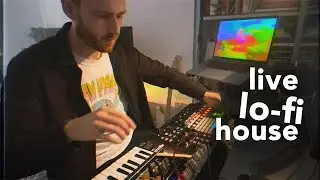 usheen | live house jam | KORG Volca Drum & Bass / AKAI APC40