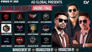 AD Global Zone Grand Final | Free Fire Esports Tournament | Live Match | Champions Rush