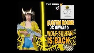 LIVE CUSTOM ROOM | PUBG MOBILE | GIVEAWAY ROOM | WOLF SULTAN