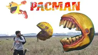 RED PACMAN vs FRUITS BOY!