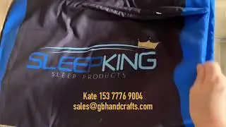 Customizable printed logo pillow case