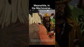 Macho *Men* versus Hogan #wwe #netflix #hulkhogan #themachoverse #cosplay #intuitdome #Machoman