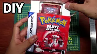 DIY Repro Box for Pok&eacute;mon Ruby (GBA)