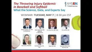 The Throwing Injury Epidemic in Baseball and Softball: What Science, Data and the Experts Say
