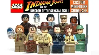 LEGO Indiana Jones and the Kingdom of the Crystal Skull Custom Minifig Showcase