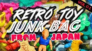 RETRO TOY JUNK-BAG FROM JAPAN VOL.01 - 80's & 90's Gashapon, DBZ, Gundam, Kinnikuman, Anime, KESHI!!