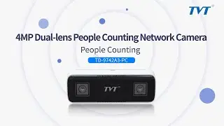 TVT 4MP Dual-lens People Counting Network Camera @TD-9742A3-PC
