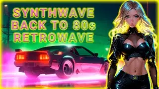 Synthwave Cyberpunk Music Back to 80s to Study and Work