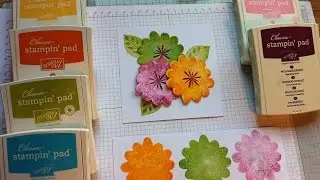 Tone on Tone Stamping Technique using Flower Patch stamp set by SU!
