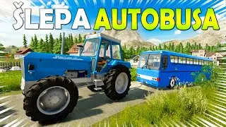 RAKOVICA VUČE POKVARENI AUTOBUS DO SELA! *totalni haos*