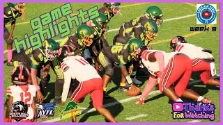 LAUDERHILL LIONS VS BOYNTON BULLDOGS 11U /AYFL WEEK:9- Christian Cenat TV