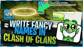 COC STYLISH NAME FONTS 2020 NEW | STARKEE