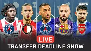 TRANSFER DEADLINE SHOW 📆🤩