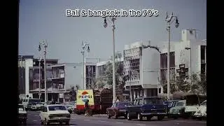 old picture slides part 20 bali & bangkok 1970's