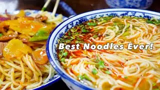Paratha nahe mila BUT Lanzhou Beef Noodles mill gye | Muslim Chinese Food 兰州拉面