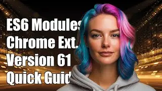 ES6 modules in extensions in Chrome version 61