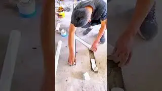 Quick installation skills of balcony sewer pipe- Good tools and machinery make work easy