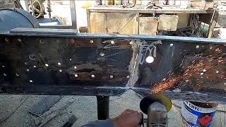 Old Mercedes1838 Chassis Repair & Complete Restoration With Truck World 1||