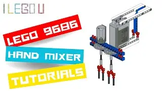 LEGO 9686 Building Instructions - HAND MIXER - [design by I LEGO U]