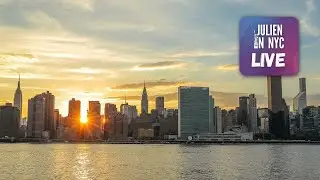 NEW YORK CITY Walking Tour [LIVE] - Live from Manhattan for Manhattanhenge / July 11, 2025 - 7:30 PM