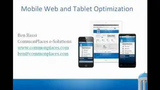 Optimizing Your Website for Mobile Web and Tablets