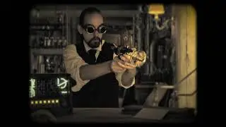 Steampunk Ray Gun Colonial Viper Mk1 Test. 1870