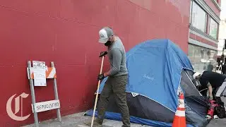Gov. Newsom Visits San Francisco Homeless Encampment Ahead of Recall Election