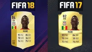 FIFA 18 TOP 100 OFFICIAL RATINGS VS FIFA 17 RATINGS (COMPARISION) FIFA 18 TOP 100 OFFICIAL RATINGS