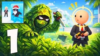 Camo Assassin &ndash; Gameplay Walkthrough &ndash; Stealth Action & Camouflage Combat (iOS, Android)