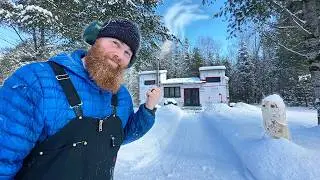 Зимняя жизнь на ферме | Животные, уборка снега и резервное электроснабжение