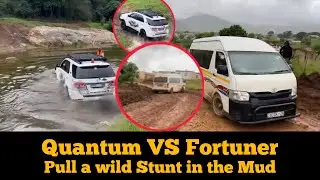 Quantum Drifts in Mud, Fortuner Surfs the Water &mdash; Epic Clash!