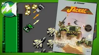 JACKAL (Nintendo NES) Full Playthrough ... one death