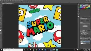 Scaling a Fabric Design in Photoshop